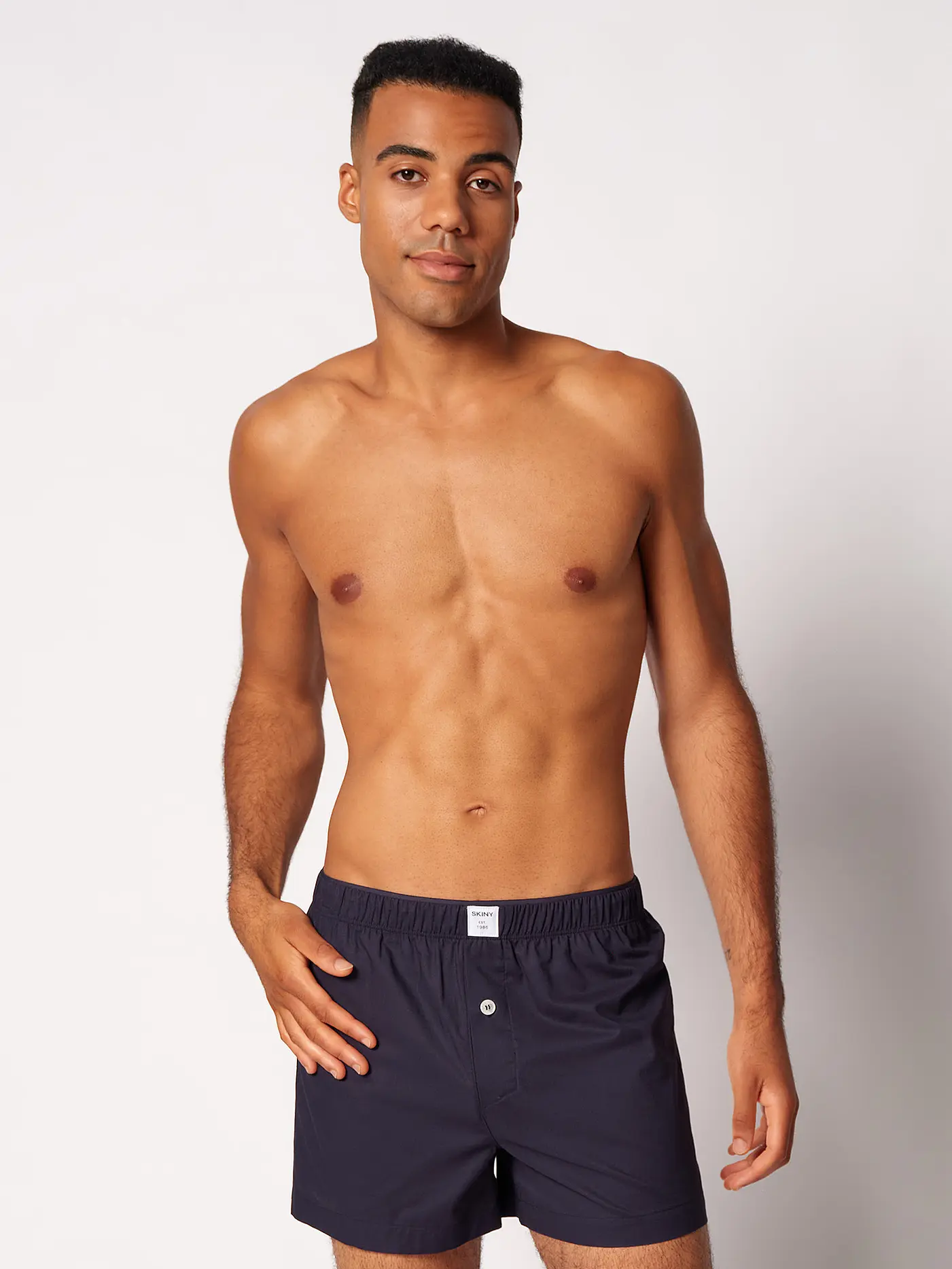 SKINY | Boxershorts crown blue | dunkelblau